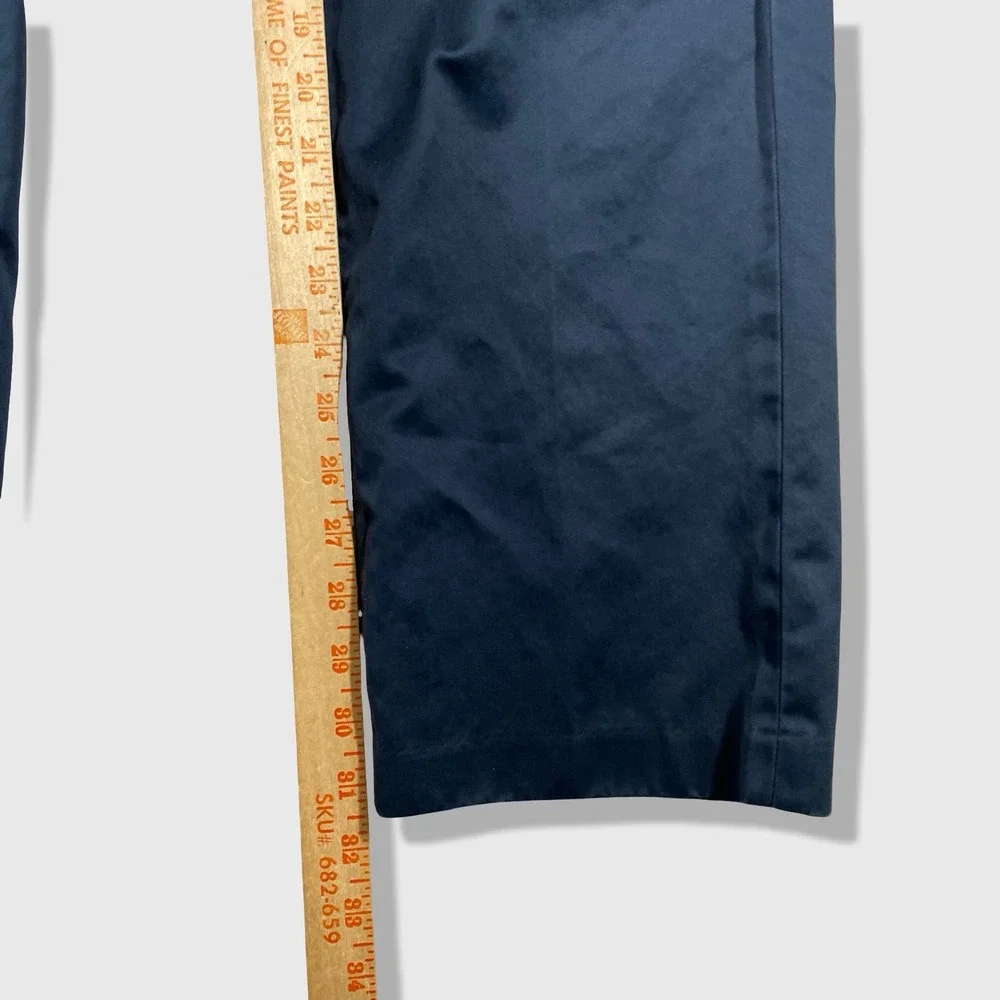 Bonobos Weekday Warrior Monday Chino Pants Mens 34x32 Blue Classic Casual Preppy